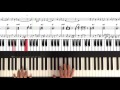 Fly Me To The Moon Walking Bass And Left Hand Voicings Piano Tutorial And Demonstration