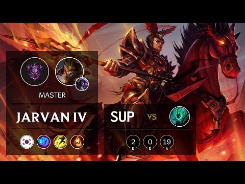 Jarvan IV Support vs Thresh - KR Master Patch 9.6