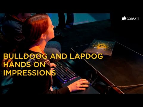 Corsair Bulldog and Lapdog 4K gaming: the first gamer hands-on impressions