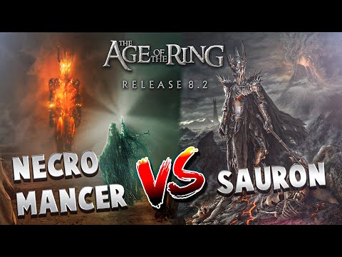 1vs ? | Sauron vs Necromancer | Age of the Ring Mod | Which one is stronger?