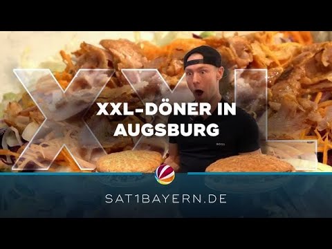 Food-Challenge in Augsburg: Gratis XXL-Döner - wenn man ihn schafft