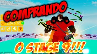ROBLOX  Lifting Simulator  COMO Eu CONSEGUI O STAGE 9  Muito Forte