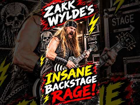Thumbnail for Zakk Wylde’s Insane Backstage Rage! #zakkwylde #guitarist #heavymetal #rock by Ozzy Osbourne