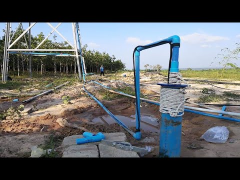 Solar water pump for deel well Solar Water Pumping Machine in South America