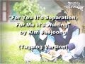 [FEMALE] For You It's Separation by Kim Jaejoong ...