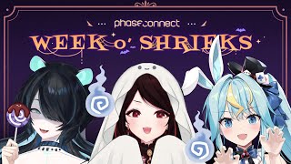 extremely sudden start + restart - 🎃✂️ SPOOKY CRAFTS COLLAB! ft. @kaminariclara and @ErinaMakina #PhaseWeekOShrieks 🧵🦇