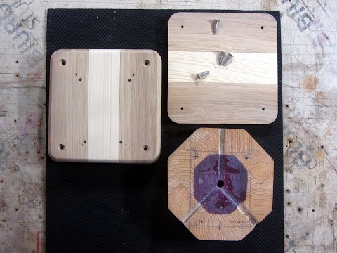 Mast step for Pasja 400 plywood dinghy: all parts assembled before varnishing (RoSSY project)