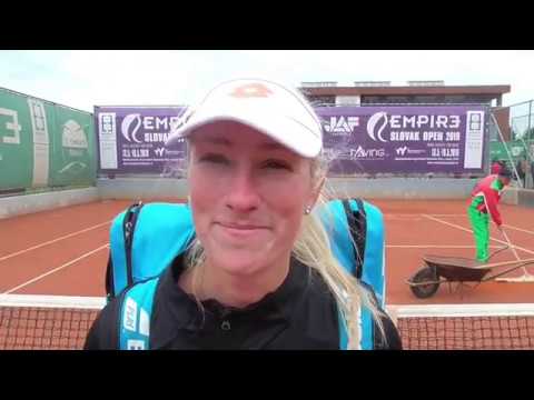 EMPIRE Slovak Open 2019: 1QR, Denisa Allertova (CZE) - Martina CAREGARO (ITA) 6-1 6-1