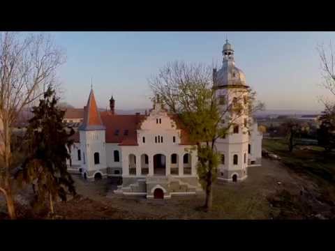 Centrul Cultural Castel Sâncrai - filmare aeriană