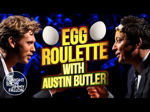 Egg Roulette with Austin Butler | The Tonight Show Starring Jimmy Fallon