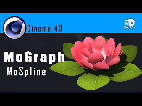 MoGraph in Cinema 4D | Применение MoSpline