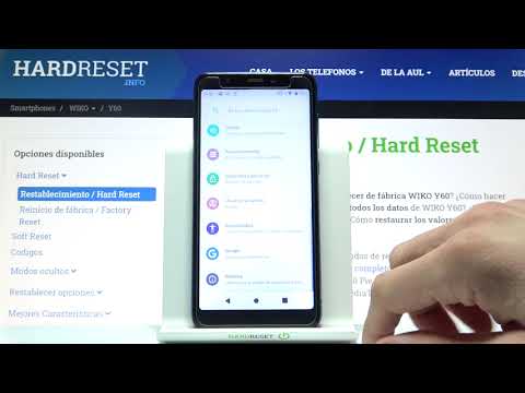 Cómo ver el IMEI y el número de serie en WIKO Y60 - verificar IMEI y número de serie