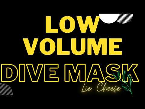 LOW VOLUME DIVE MASK || lie cheese