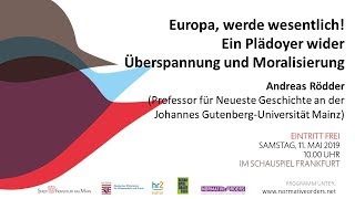Römerberggespräche „Last Exit nach dem Brexit“: Europa, werde wesentlich!
