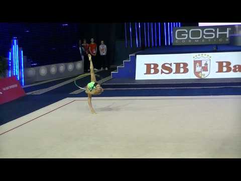 Svirina Anna (ARM) hoop Qual Cup of World 2014 Minsk