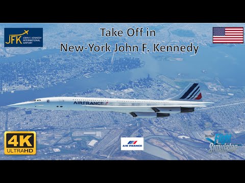 FS 2020 -  A Passenger Life  - Take Off  in New York JFK-  Concorde - Air France