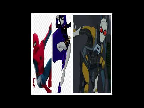 Spider-Man And Raven Meets Agent Spider