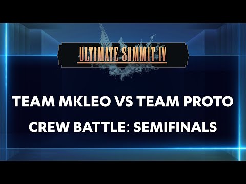 Team MkLeo vs Team Proto: Crew Battle (Exciting!!) Semifinals - Smash Ultimate Summit 4