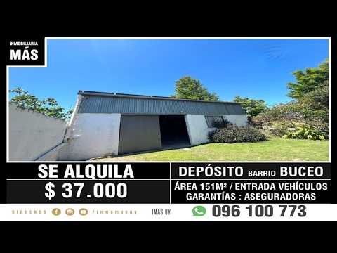 Video de YouTube - Galpón Depósito Alquiler Buceo Montevideo iMas.uy F *