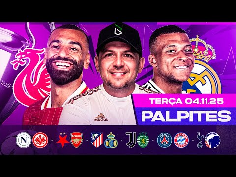 PALPITES DE FUTEBOL PARA 04 11 2025 (TERÇA-FEIRA) | Boleiros Tips