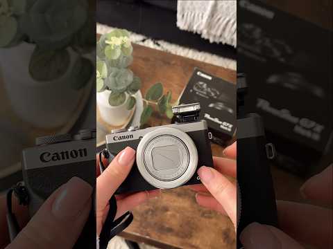 Unboxing my new Canon Powershot G7X mark III digital camera 📸