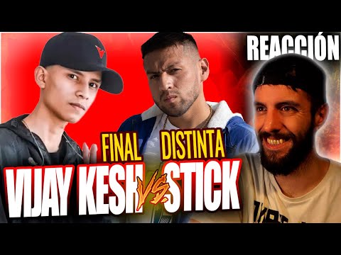 INSULTARON MUCHISIMO 😂😹 Español Reacciona a VIJAY KESH vs STICK | FINAL Duelo de 8