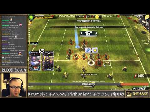 Skaven game 9 vs Bretonnian (the Sage plays Blood Bowl 2)