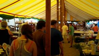preview picture of video 'Cider House Show Field (Madison Bouckville Antique Week)'