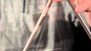 TRE-HS08 TreeWorks Chimes 8-inch Triangle, NEW video!