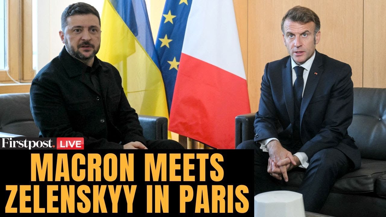 LIVE: Macron Meets Zelenskyy in Paris Amid Ongoing Ukraine War Talks | N18G