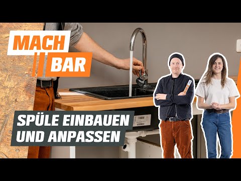 Installing and fitting a sink | OBI