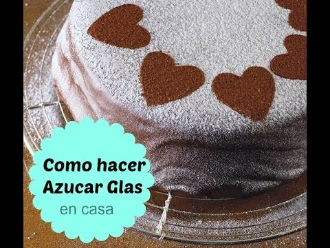 ✅  Como hacer azúcar impalpable o Pulverizada para REPOSTERIA