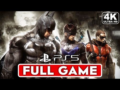 BATMAN ARKHAM KNIGHT PS5 Gameplay Walkthrough Part 1 FULL GAME [4K ULTRA HD] - No Commentary