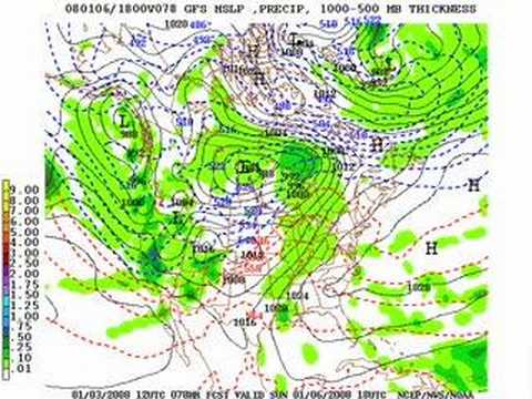 January 3 Weather Xtreme Video - Afternoon Edition