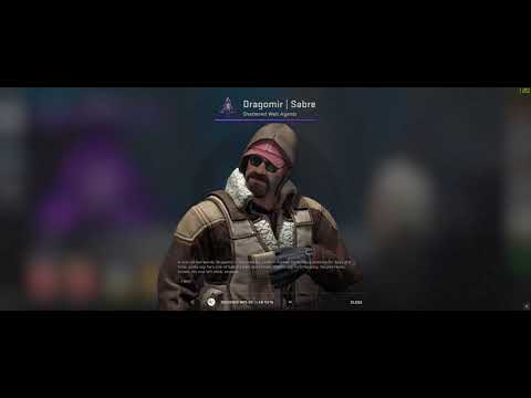 Dragomir Sabre skin preview