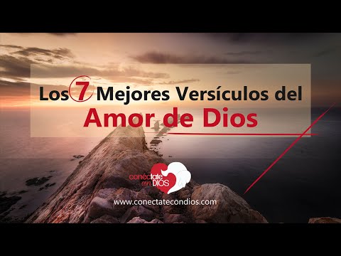💟 Los 7 Mejores Versículos del Amor de Dios (Narrados CON LETRAS) Reina Valera 1960 en Audio