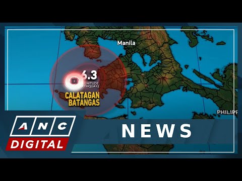 WATCH: Batangas PDRRMO assesses the effects of quake that hits Batangas ANC