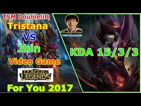 TSM Doublelift Stream Tristana Vs Jhin KDA 15/3/3 | Video Game Stream For You