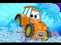 Tractor Car Wash For Kids Learn Transport Teach Vehicles
