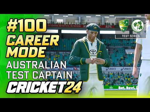 AUSTRALIAN TEST CAPTAIN - CRICKET 24 CAREER MODE #100 (Season 1 Final)