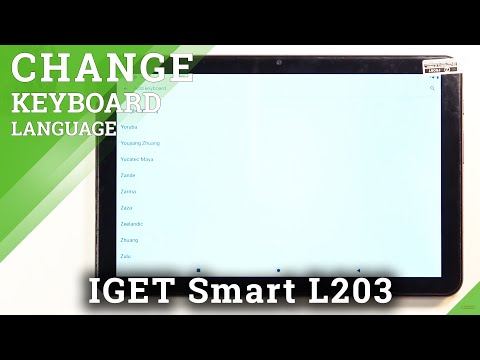 How to Change Keyboard Language on IGET Smart L203 – Set Up New Language