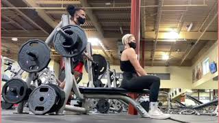 First Australian WWE Champion Demi Bennett (Rhea Ripley) weight workout #RheaRipley #DemiBennett video