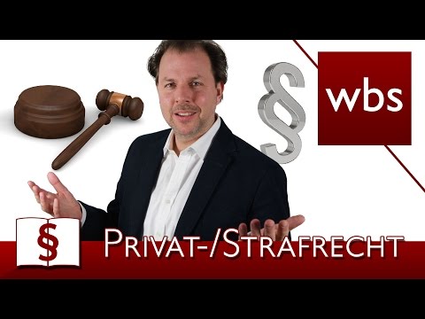 Jura Basics: Privatrecht vs. Öffentliches Recht vs. Strafrecht | Rechtsanwalt Christian Solmecke