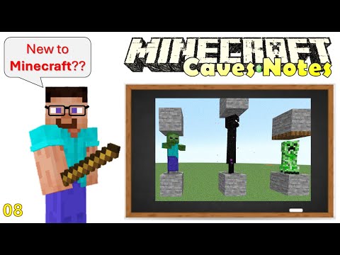 Hostile Mob Spawning and Light Mechanics (New Player Guide - CavesNotes #8)