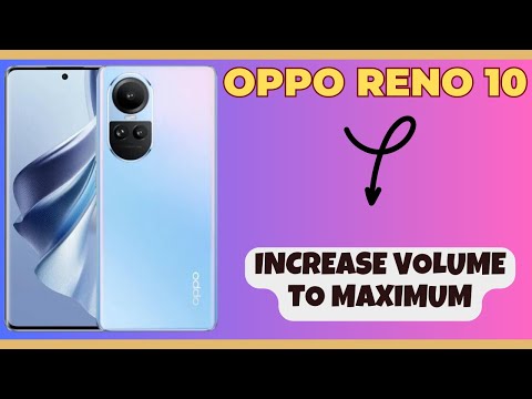 Increase volume to maximum Oppo Reno 10 || How to increase volume || Volume option settings