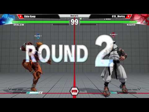 DTR:TE #3 - SFV - Grand Finals - (W) Koop (Dhalsim) vs. (L) 613_Mortsy (Rashid)