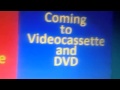 Coming To Videocassette And DVD Paramount Pixar Variant