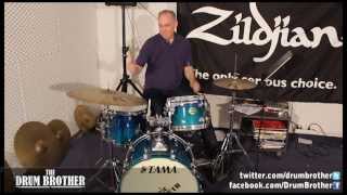 Amazing Drum Solo from hands technique master Bruce Becker
