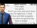 Sugar -JamesMaslow,Official cover [Lyrics ...