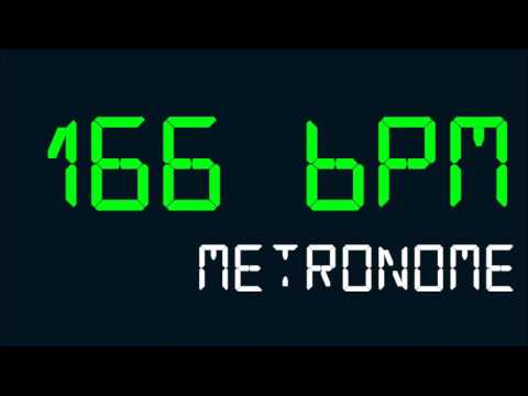 166 BPM (Beats Per Minute) Metronome